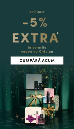 Extra reducere 5% la seturi cadou de Crăciun în aplicație – Rabanne, Lancôme, Valentino, promoție online