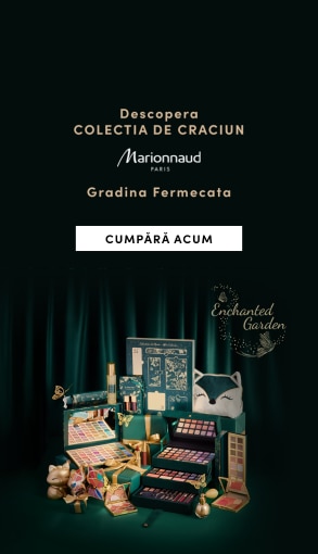 Colecția de Crăciun Marionnaud Paris Grădina Fermecată – seturi de machiaj și cadouri elegante, cadoul perfect pentru sărbători. Cumpără online
