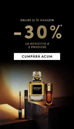 Promoție -30% la achiziția a 2 produse: parfum Givenchy L’Interdit, mascara și cremă de lux.