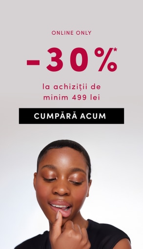 Promoție online exclusivă: -30% la cumpărături de minimum 499 lei, valabilă între 20-26 octombrie. Cumpără acum.