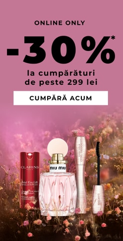 Reducere online -30% la cosmetice și parfumuri pentru comenzi peste 299 lei
