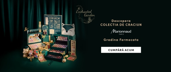 Colecția de Crăciun Marionnaud Paris Grădina Fermecată – seturi de machiaj și cadouri elegante, cadoul perfect pentru sărbători. Cumpără online