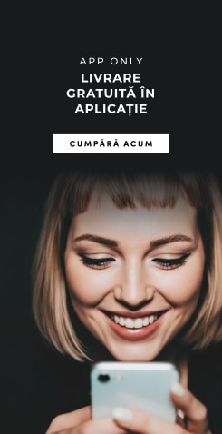 Promoție eCommerce în aplicație, livrare gratuită la cumpărături online, comandă rapid de pe smartphone.