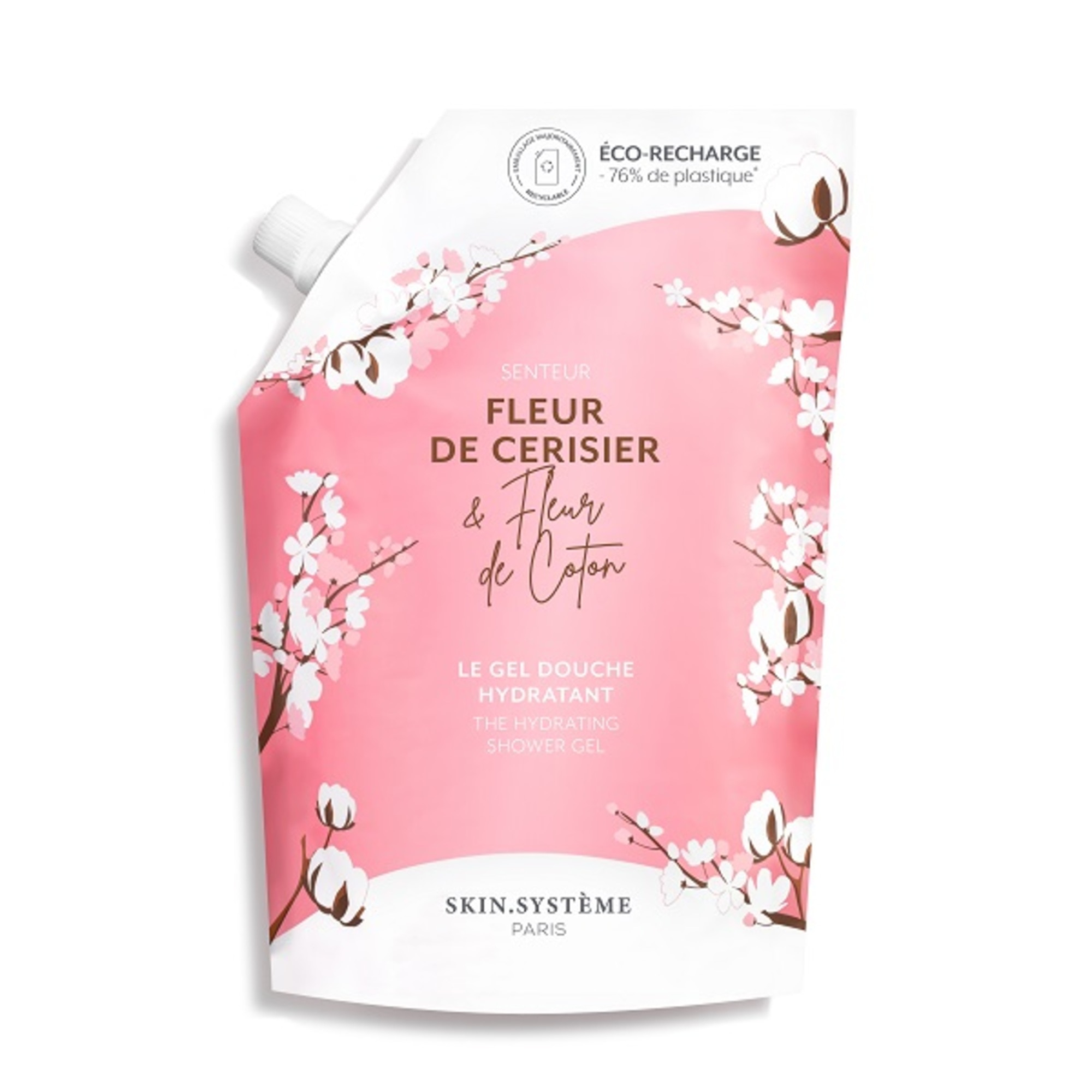500 ML MARIONNAUD SKIN SYSTEM CORP CHERRY BLOSSOM Gel de dus Cherry Blossom rezerva 