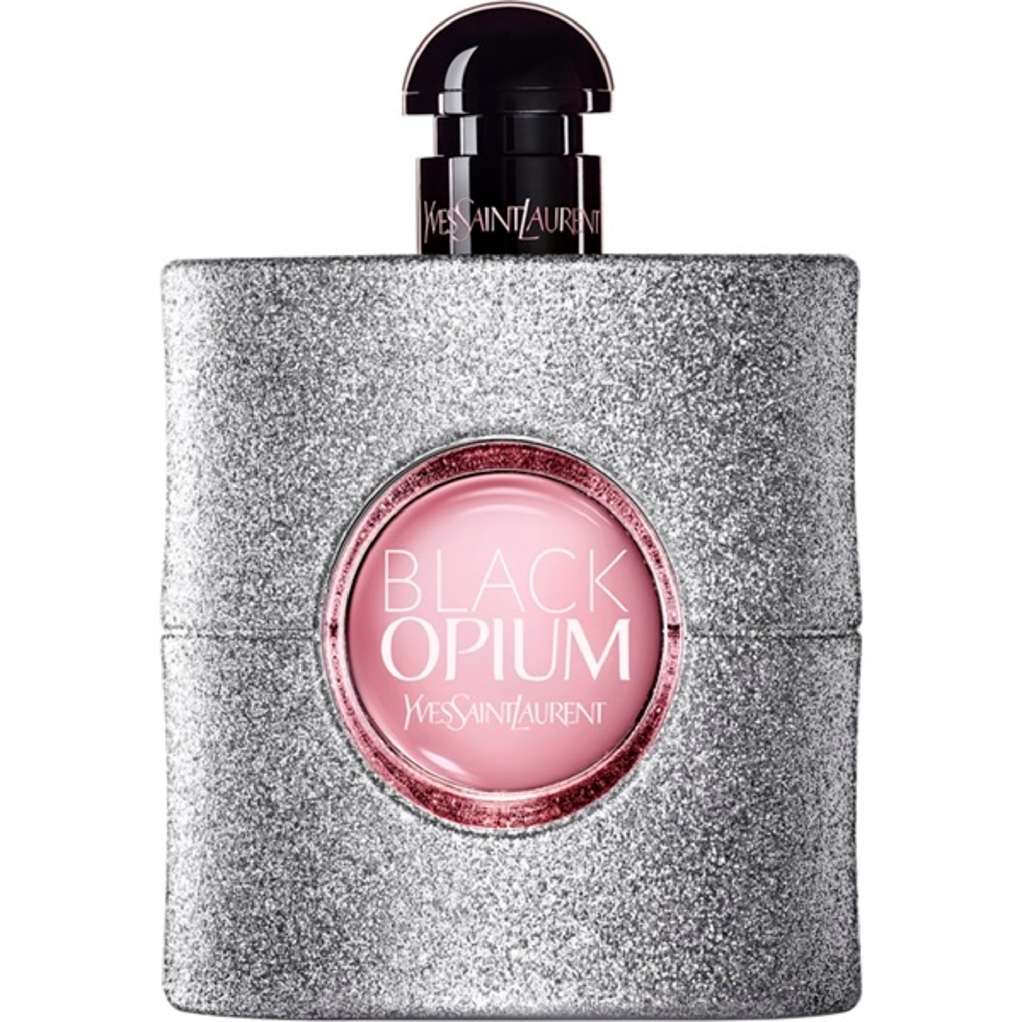 90 ML Yves Saint Laurent BLACK OPIUM Black Opium Glitter Apa de Parfum 1 of 6 Black Opium Glitter Apa de Parfum