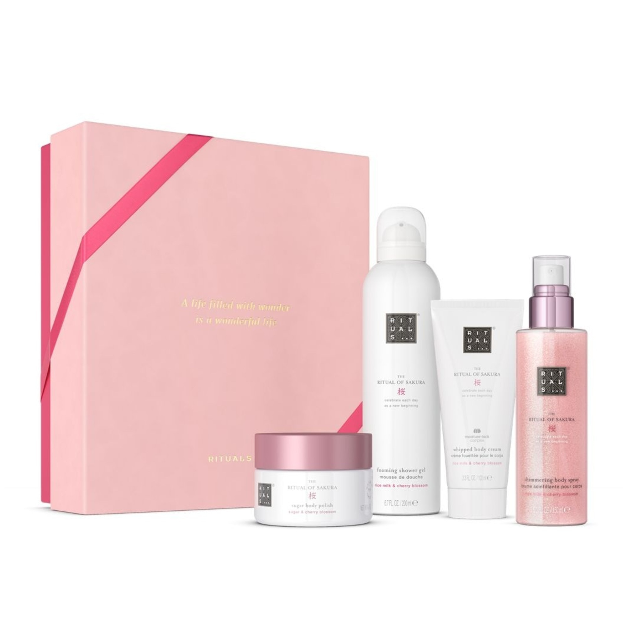100+200+125 ML+G Rituals The Ritual of Sakura Set The Ritual of Sakura Medium 1 of 8 Set The Ritual of Sakura Medium