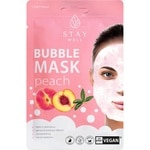20 G STAY WELL Face Mask Masca de fata tip servetel-Bubble Mask Peach  1 of 2 Masca de fata tip servetel-Bubble Mask Peach