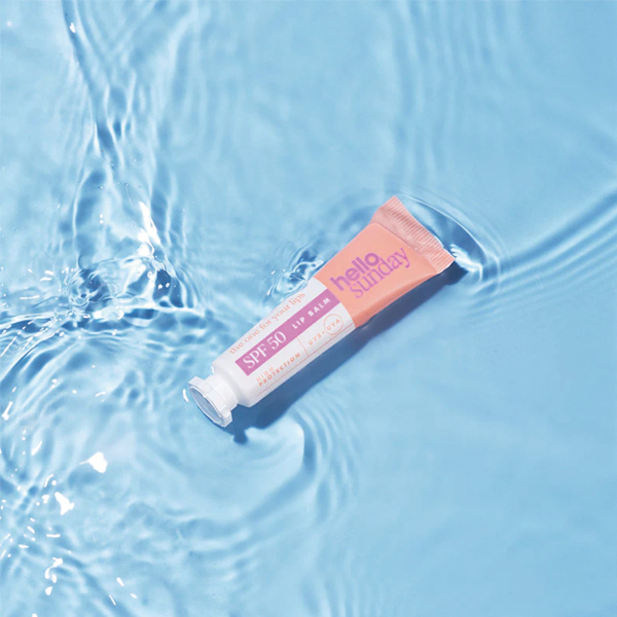 Balsam de buze transparent fără parfum SPF 50