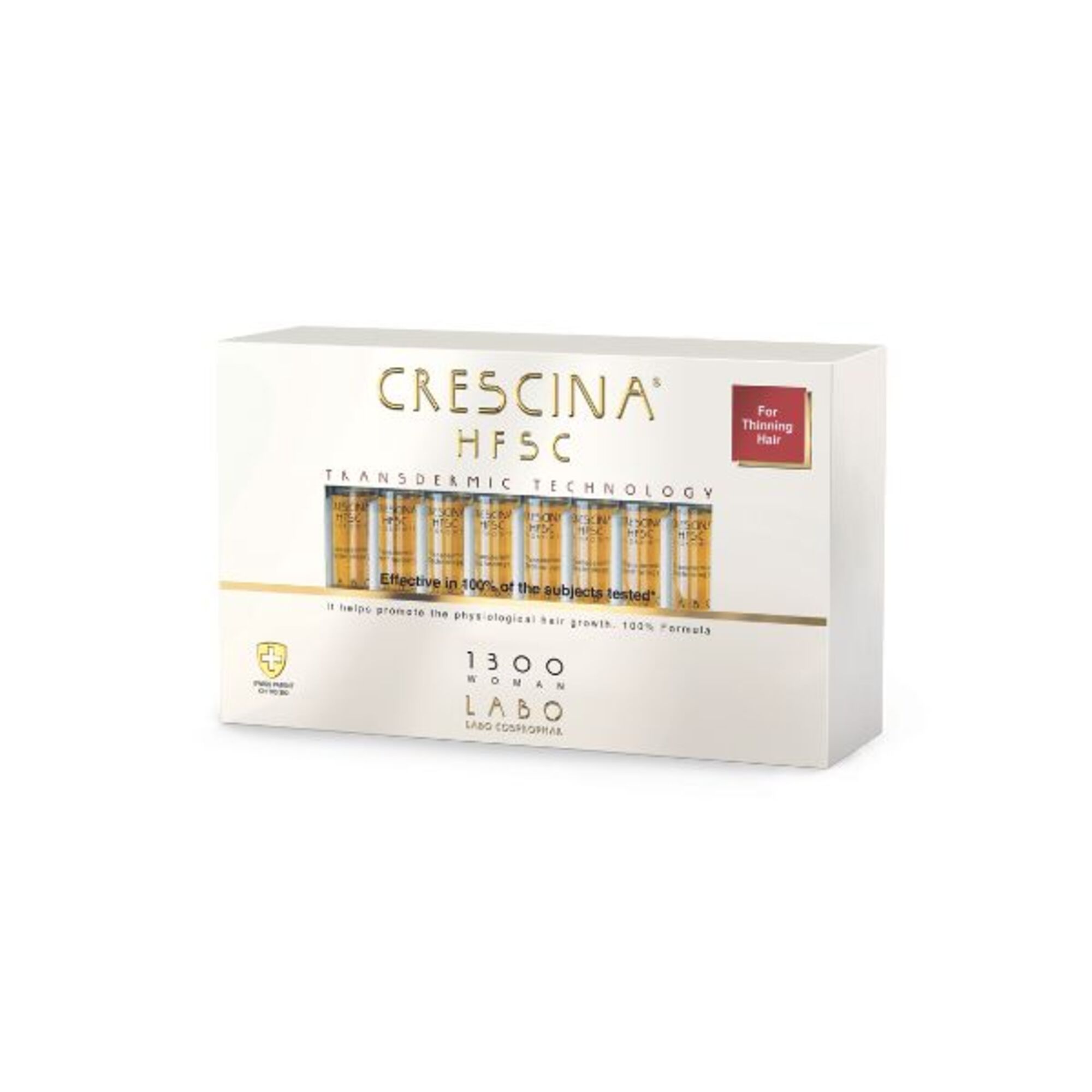 20X3.5 ML CRESCINA LABO Tratament fiole pentru recresterea parului pentru femei HFSC 1300 1 of 6