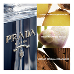50 ML Prada L'HOMME Prada L' Homme L' Eau Apa de Toaleta  2 of 3 Prada L' Homme L' Eau Apa de Toaleta