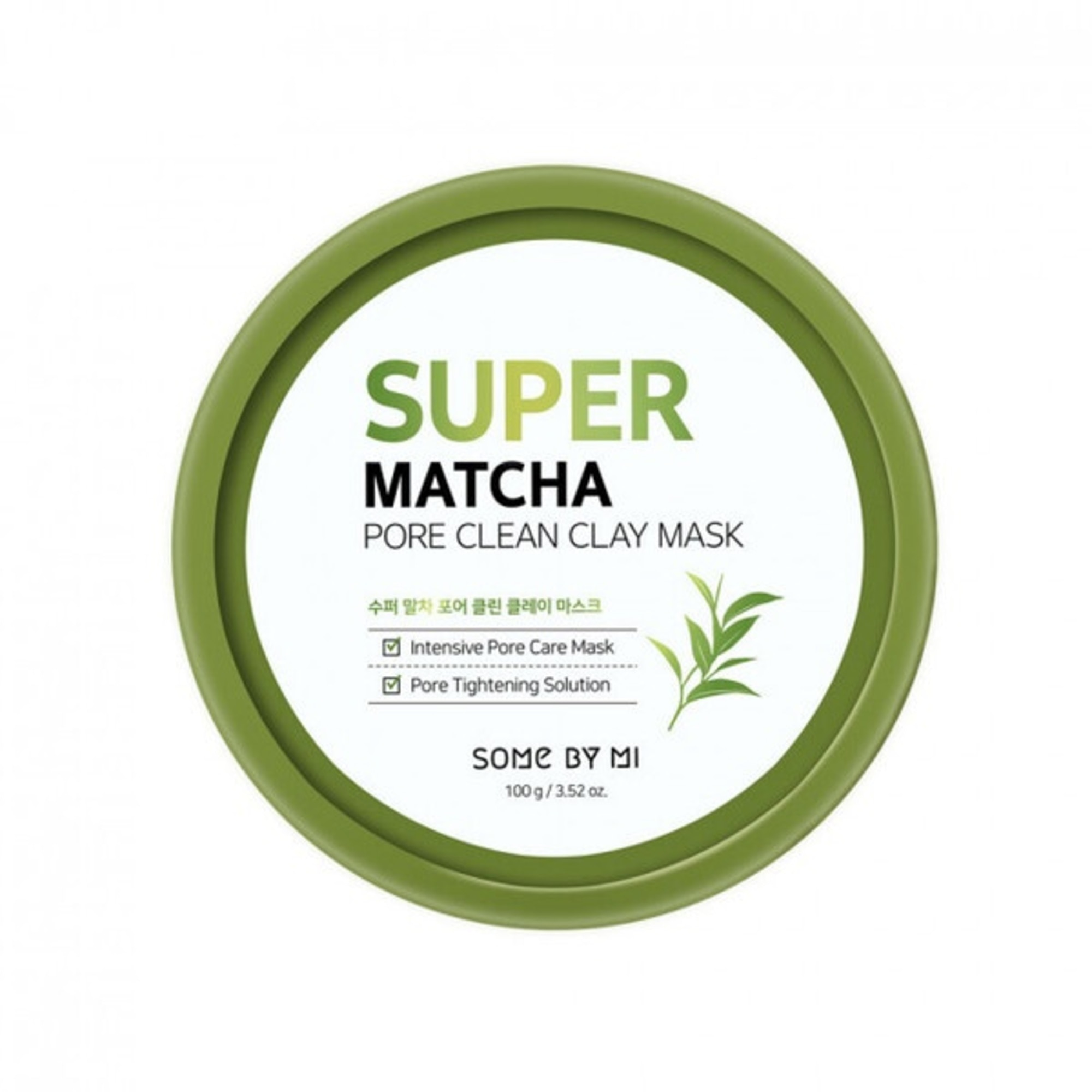100 G Some by Mi SUPER MATCHA PORE Masca pentru curatarea porilor Masca pentru curatarea porilor