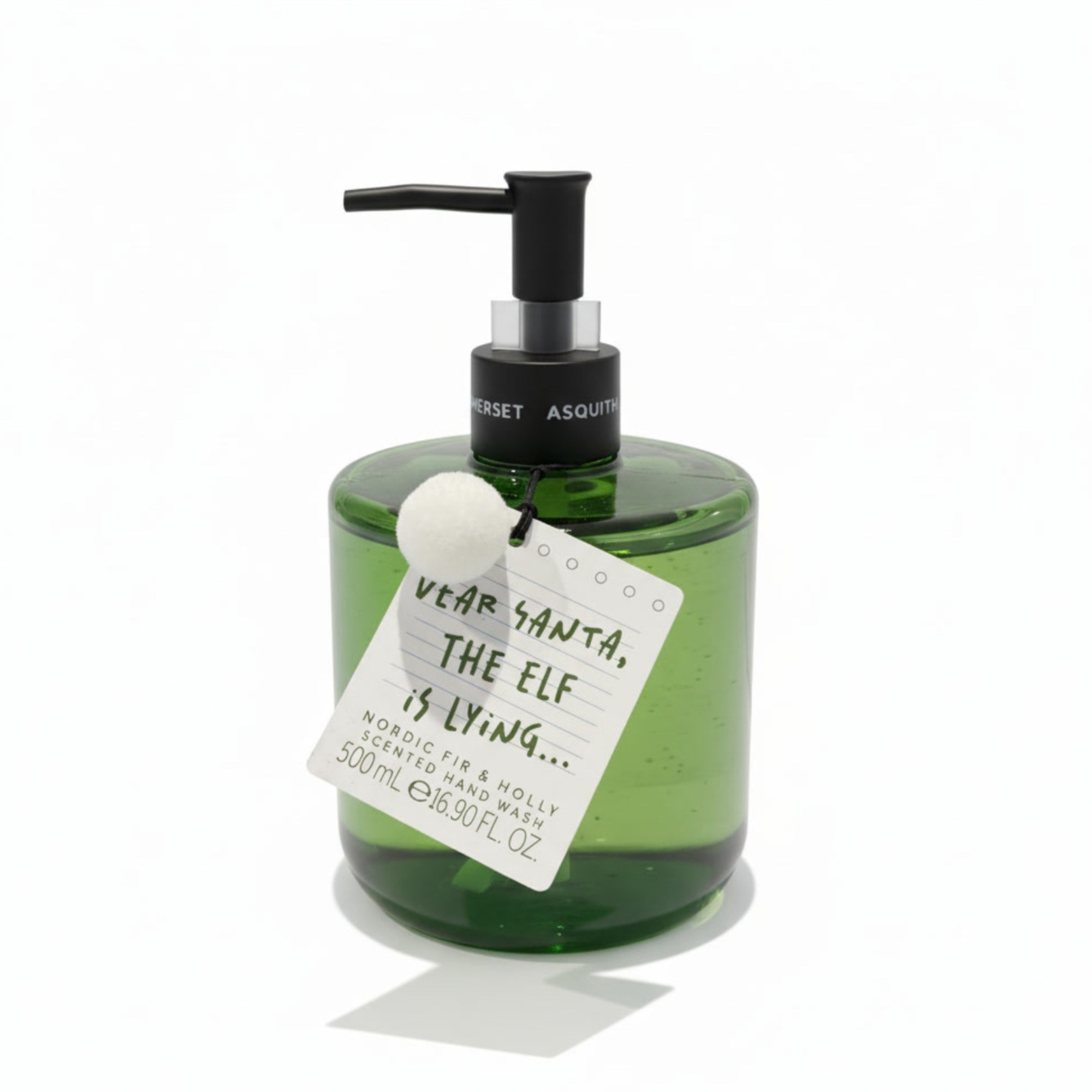 500 ML Somerset Asquith & Somerset Sapun lichid de maini Dear Santa - Nordic Fir & Holly 1 of 1 Sapun lichid de maini Dear Santa - Nordic Fir & Holly