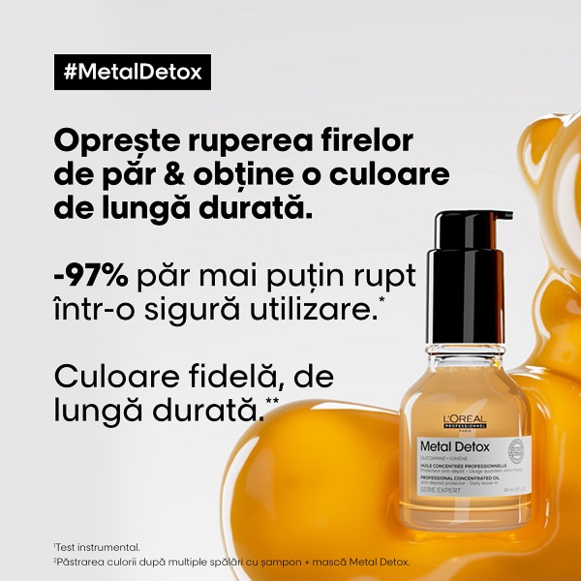 Ulei de par concentrat Metal Detox
