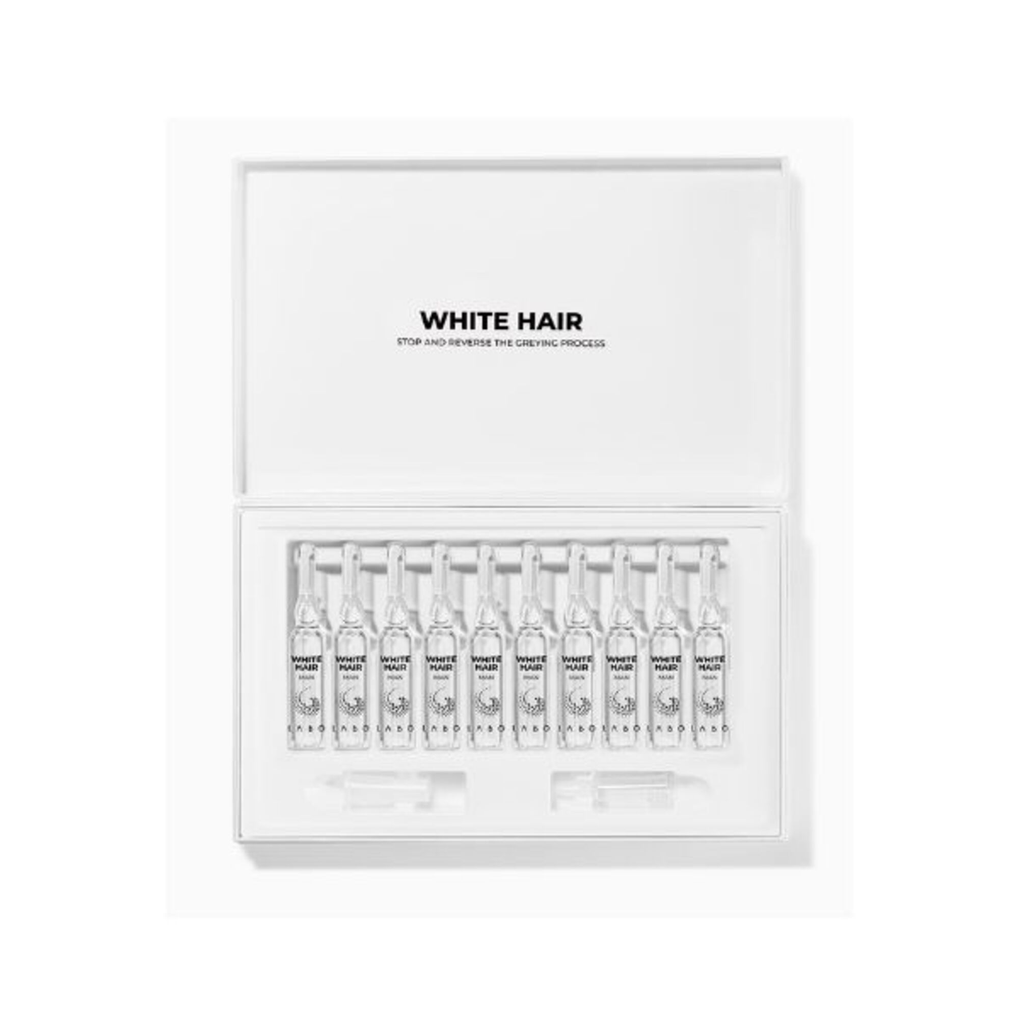 Tratament impotriva incaruntirii parului pentru barbati White Hair