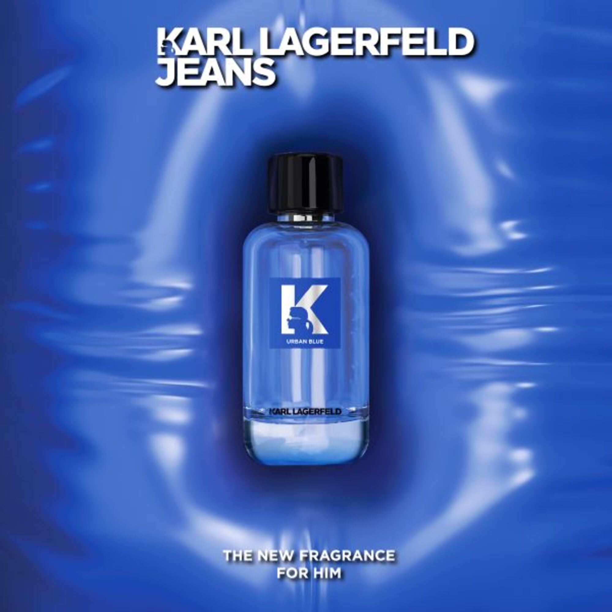 100 ML KARL LAGERFELD JEANS URBAN Jeans Urban Blue Apa de Toaleta  1 of 6 
