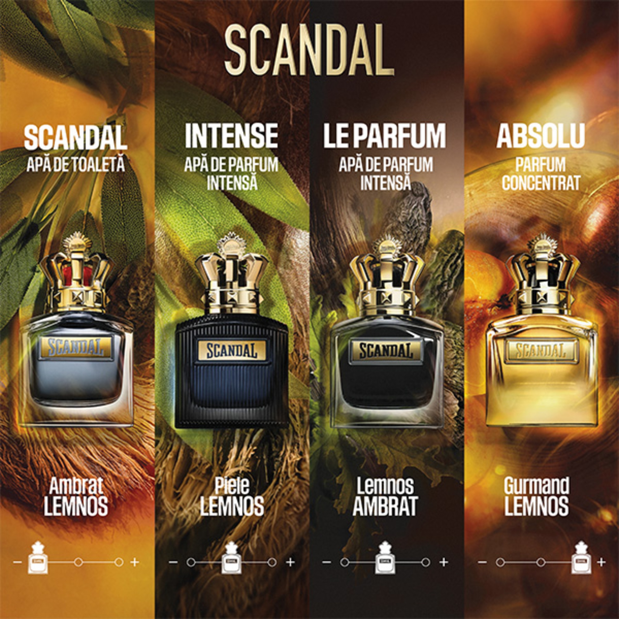 Scandal Pour Homme Intense Apa de Parfum Intensa