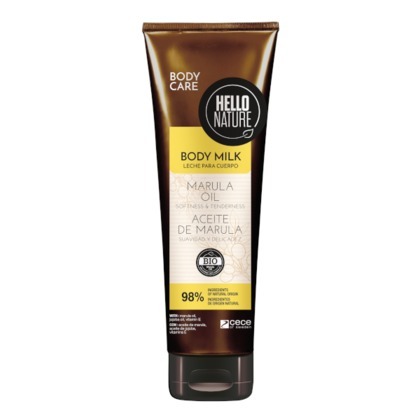 250 ML Hello Nature BODY CARE Lapte de corp Marula Oil  1 of 1 