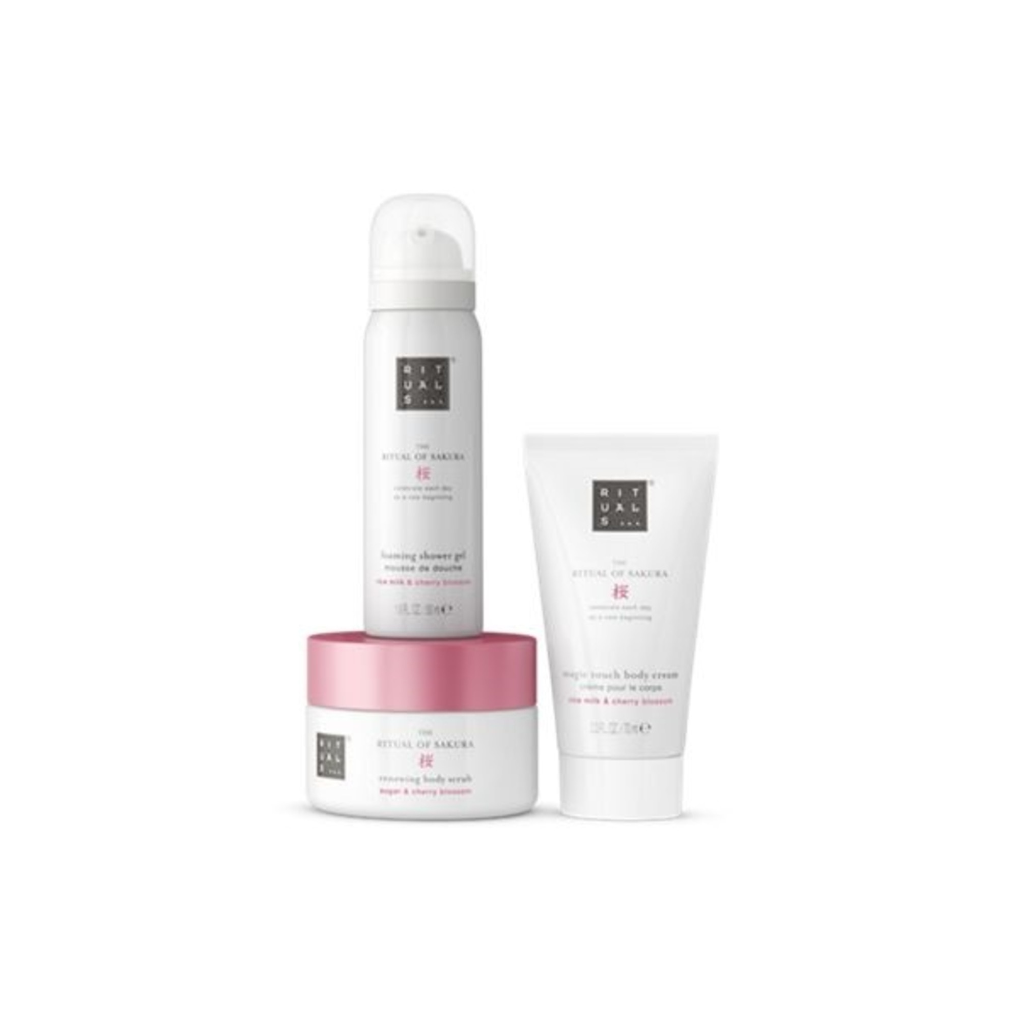 125+70+50 ML+G Rituals The Ritual of Sakura Set de ingrijire Sakura  1 of 3 
