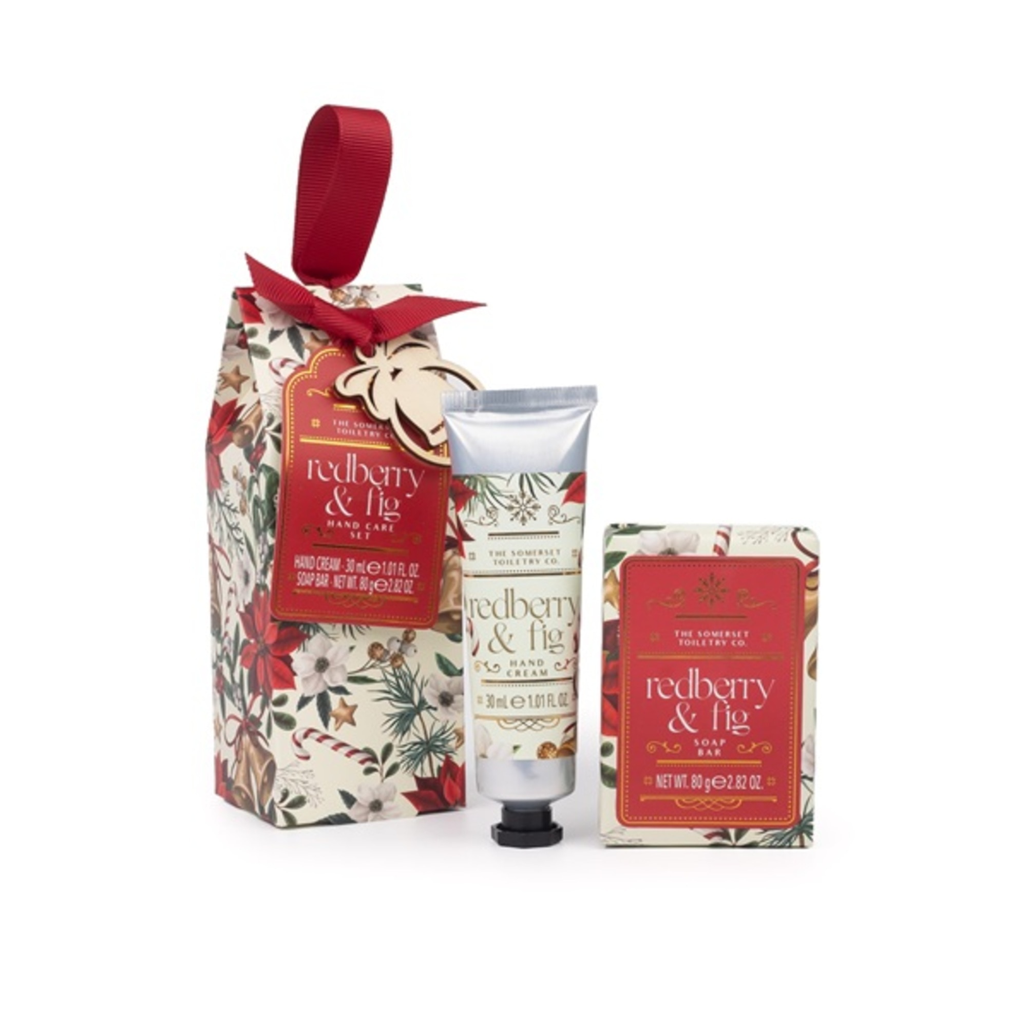 30+80 ML+G Somerset CHRISTMAS Set mini de ingrijire a mainilor Redberry and Fig 1 of 1 Set mini de ingrijire a mainilor Redberry and Fig