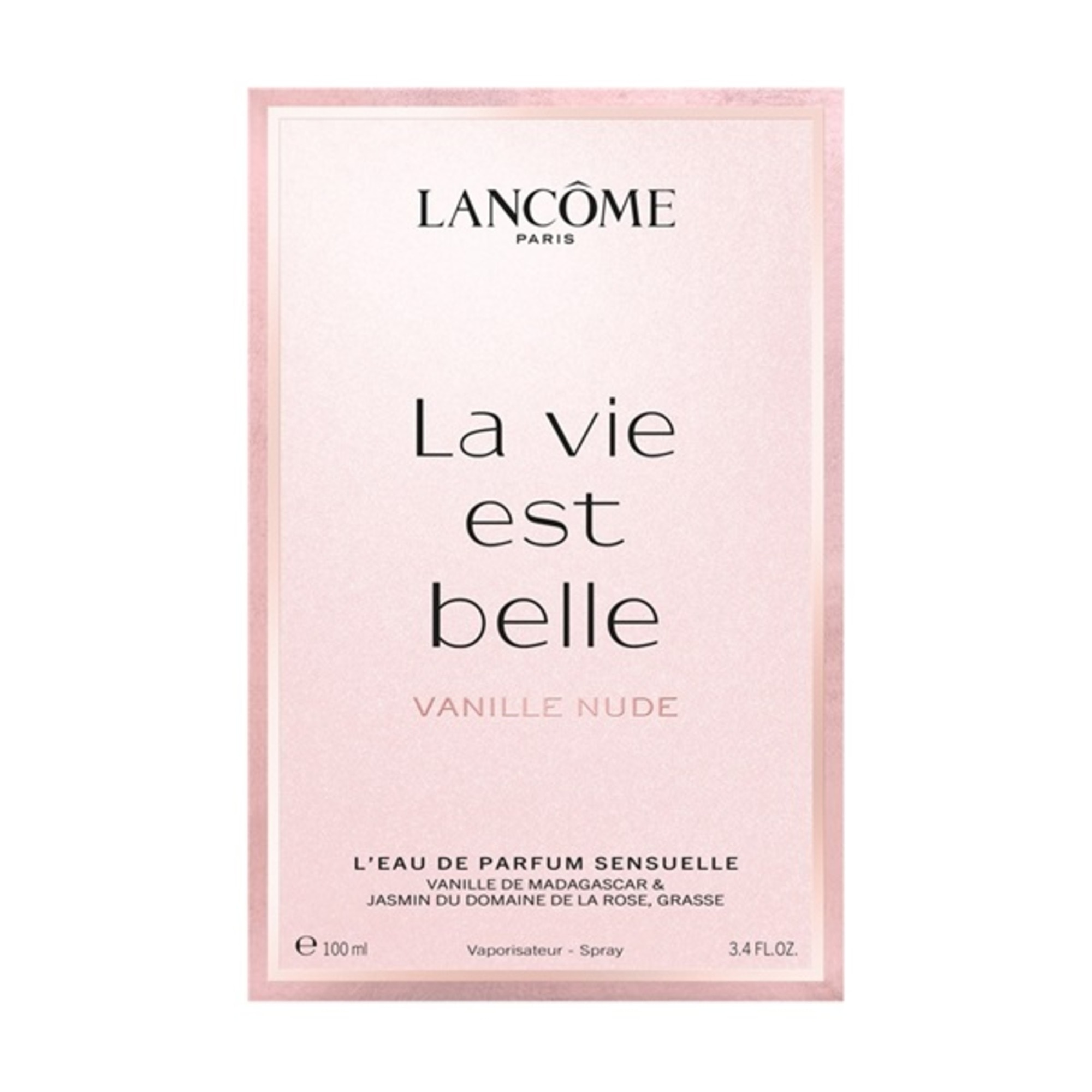 100 ML Lancôme LA VIE EST BELLE La Vie est belle Vanille Nude Apa de Parfum  1 of 8 