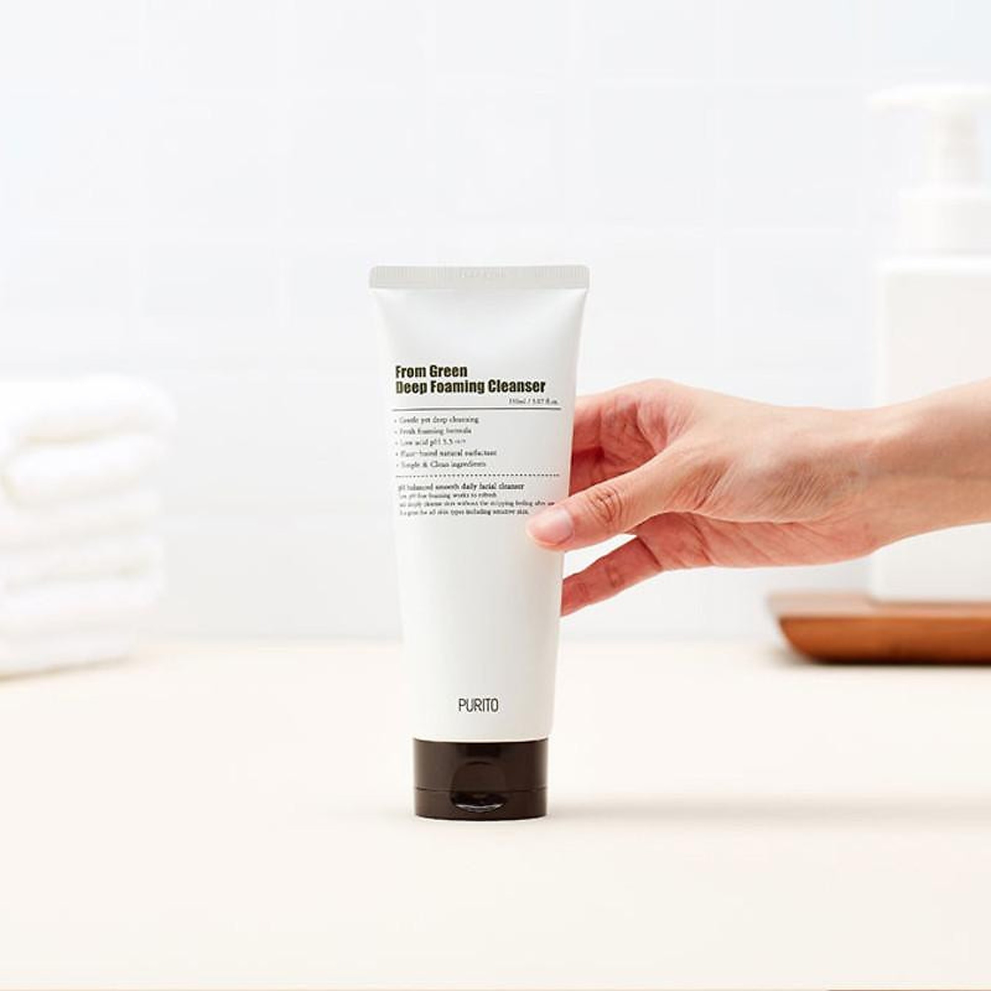 150 ML undefined From Green Spuma de curatare faciala From Green Deep 5 of 5 Spuma de curatare faciala From Green Deep