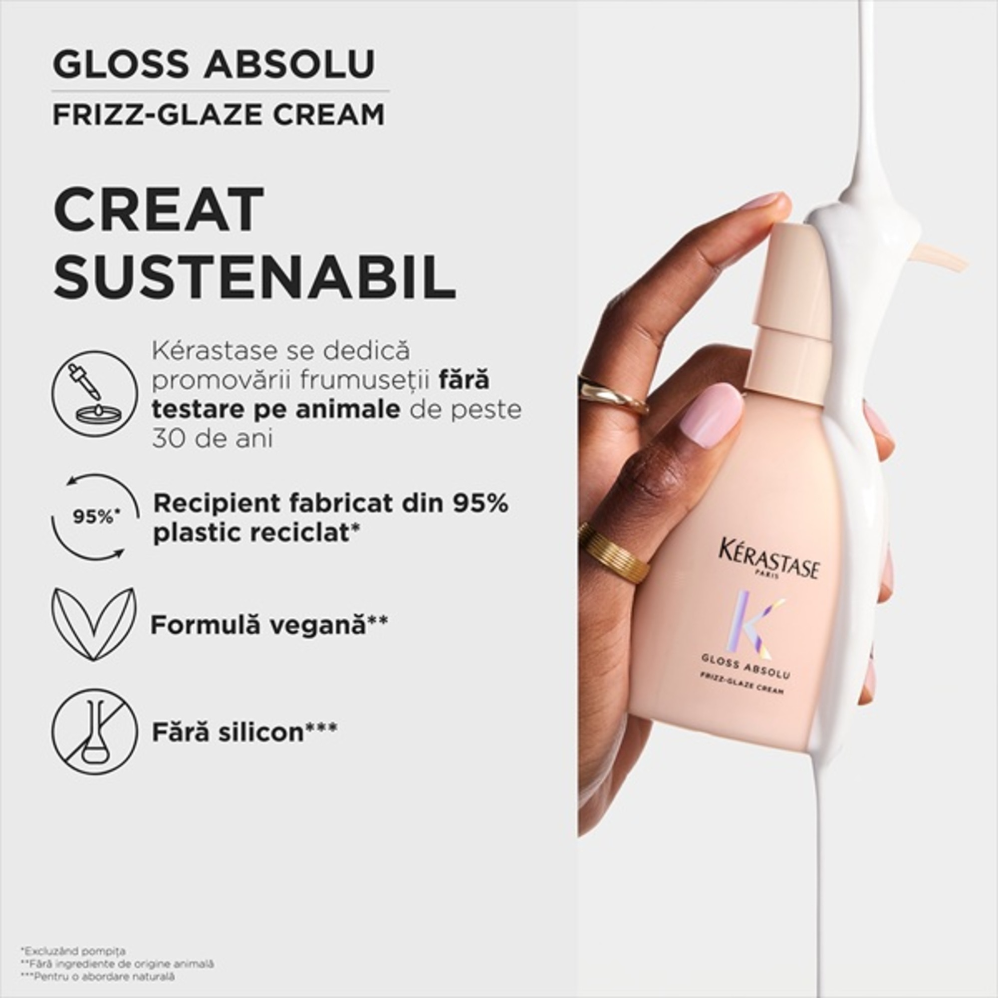 Crema leave-in anti frizz Gloss Absolu