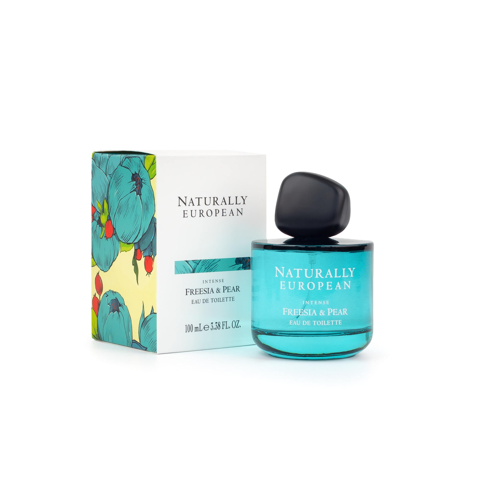 100 ML Somerset NATURALLY EUROPEAN Intense Freesia and Pear Apa de Toaleta  3 of 3 Intense Freesia and Pear Apa de Toaleta