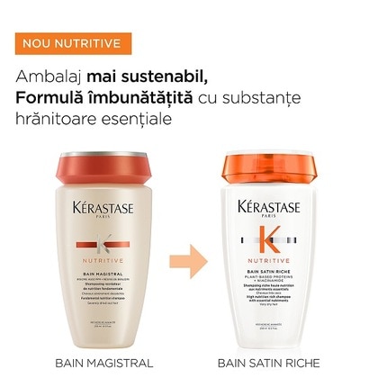 Sampon hranitor par foarte uscat Bain Satin Riche