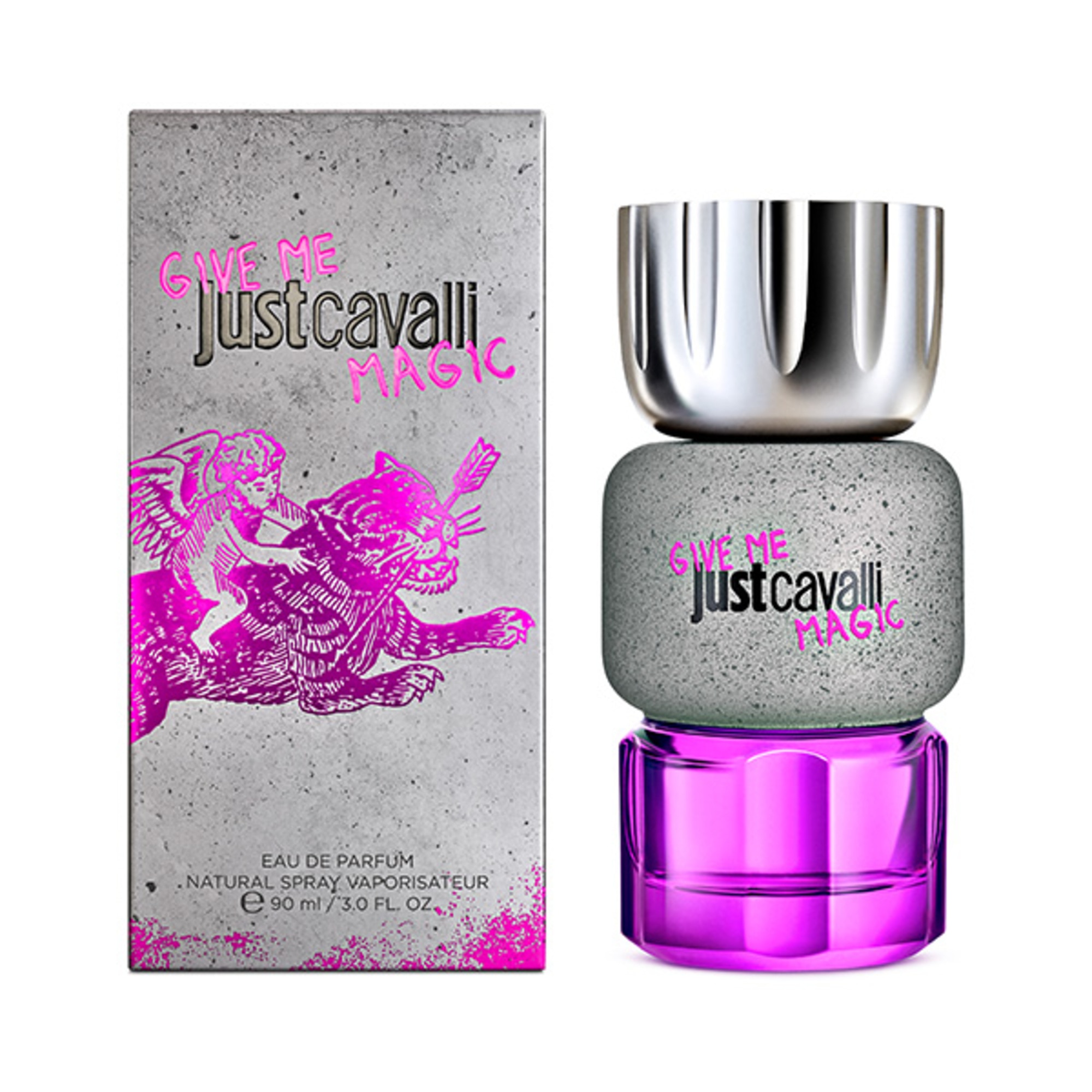 90 ML Roberto Cavalli Give Me Magic Give Me Magic for Her Apa de Parfum 1 of 5