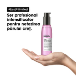 125 ML L'OREAL PROFESSIONNEL LISS UNLIMITED Tratament de par intensificator de stralucire Serie Expert  1 of 3 Tratament de par intensificator de stralucire Serie Expert