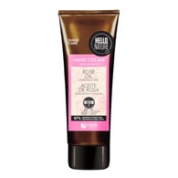 75 ML Hello Nature HAIR CARE Crema de maini Rose Oil  1 of 2 