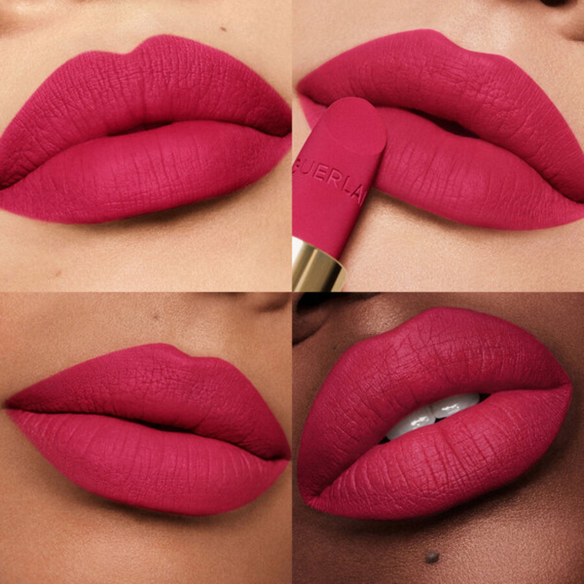GUERLAIN Rouge G Ruj de buze personalizabil pentru ingrijire intensa Refill 2 of 3 Ruj de buze personalizabil pentru ingrijire intensa Refill