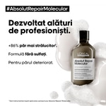 300 ML L'OREAL PROFESSIONNEL ABSOLUT REPAIR MOLECULAR Sampon pentru par deteriorat 3 of 3 Sampon pentru par deteriorat