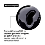 90 ML L'OREAL PROFESSIONNEL ABSOLUT REPAIR Ulei profesional multi beneficii fara clatire 10in1 Serie Expert  2 of 3 Ulei profesional multi beneficii fara clatire 10in1 Serie Expert