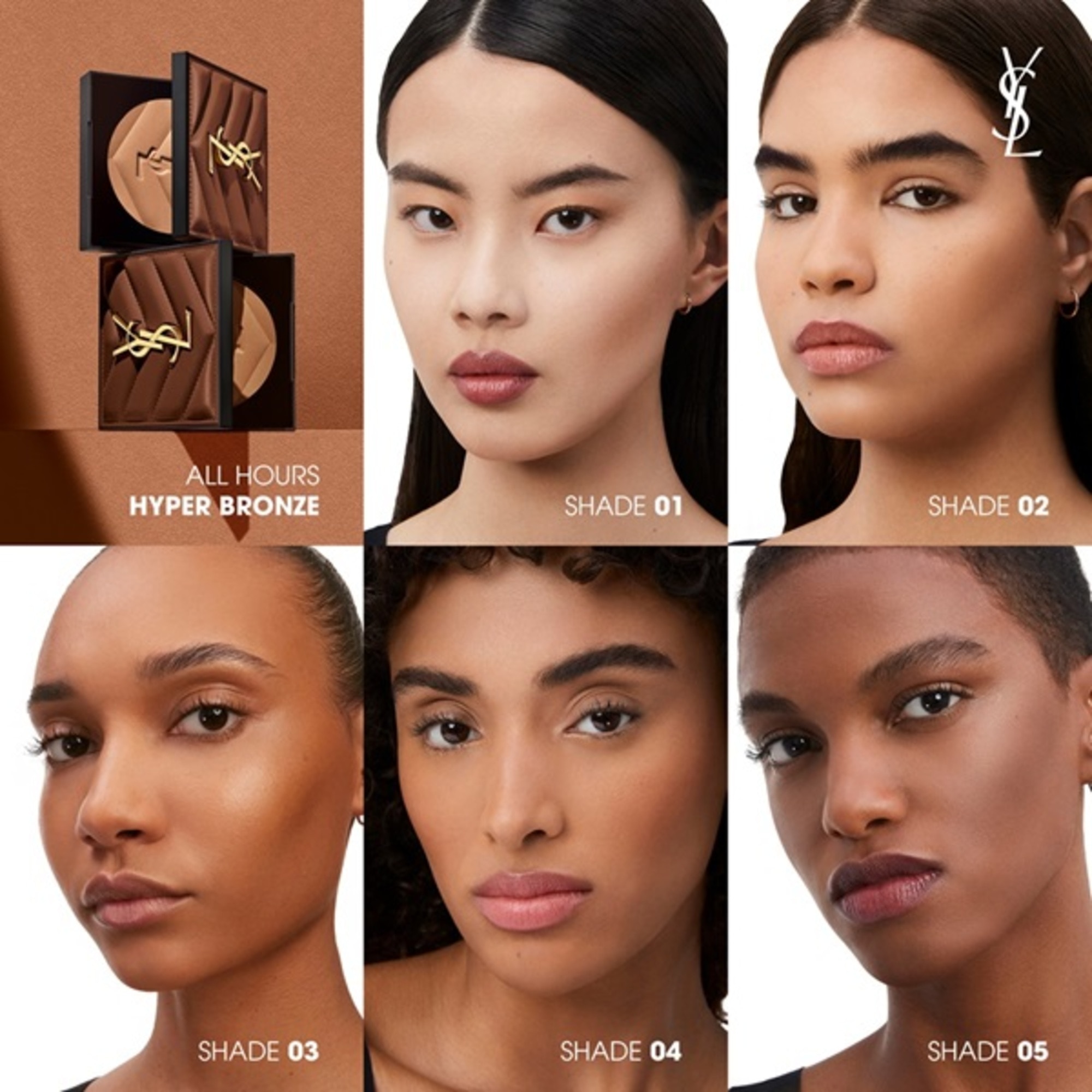 Pudra bronzanta cu efect mat-Hyper Bronzer