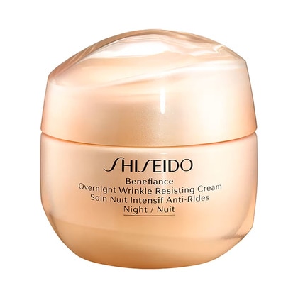 50 ML SHISEIDO BENEFIANCE Crema de noapte antirid Wrinkle Resisting Cream  1 of 3 