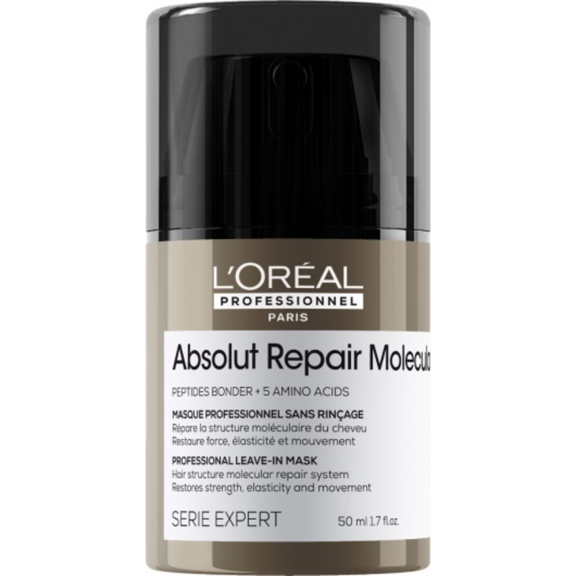 50 ML L'OREAL PROFESSIONNEL ABSOLUT REPAIR MOLECULAR Crema leave-in pentru par deteriorat 1 of 8