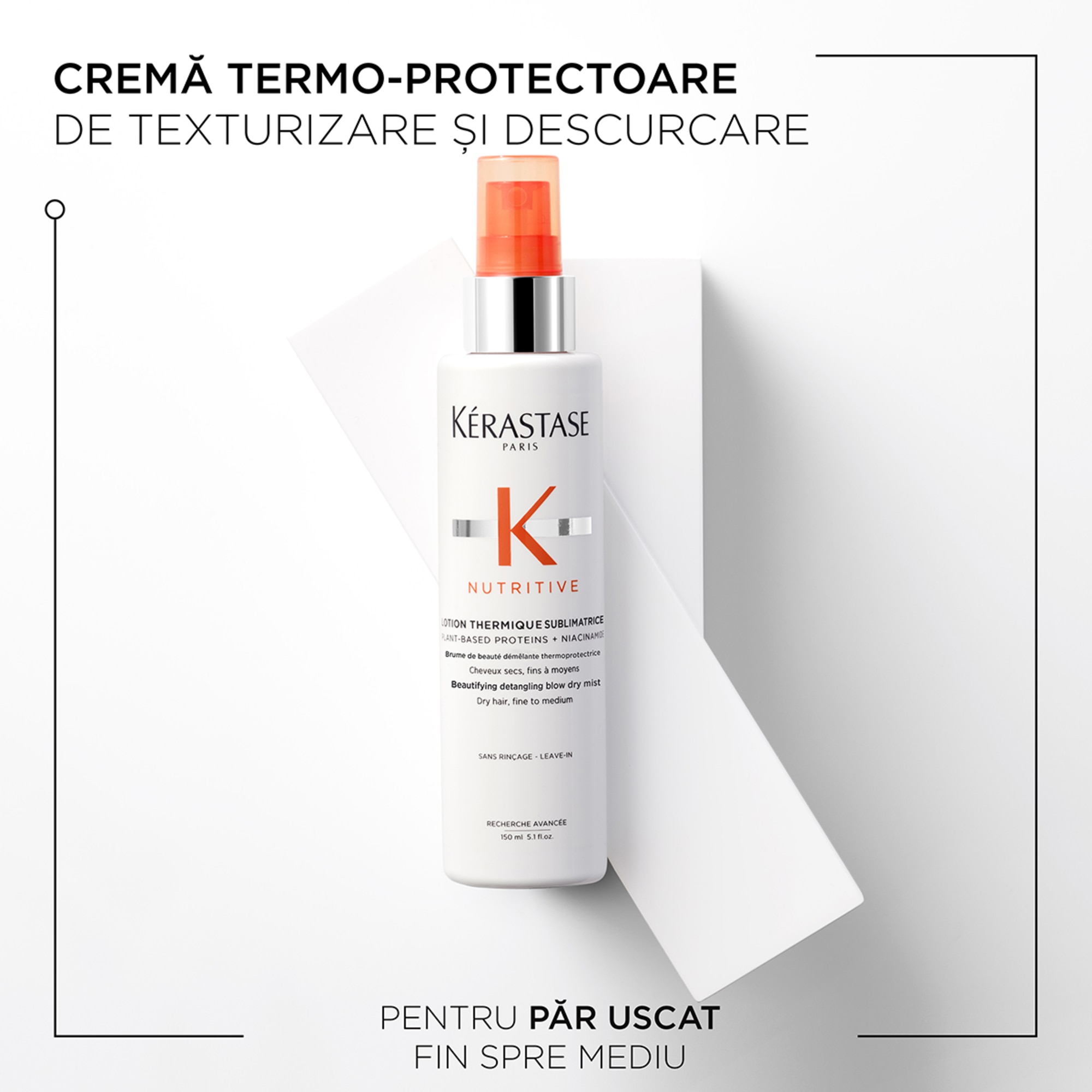 Crema de texturizare termo protectoare Thermique Sublimatrice