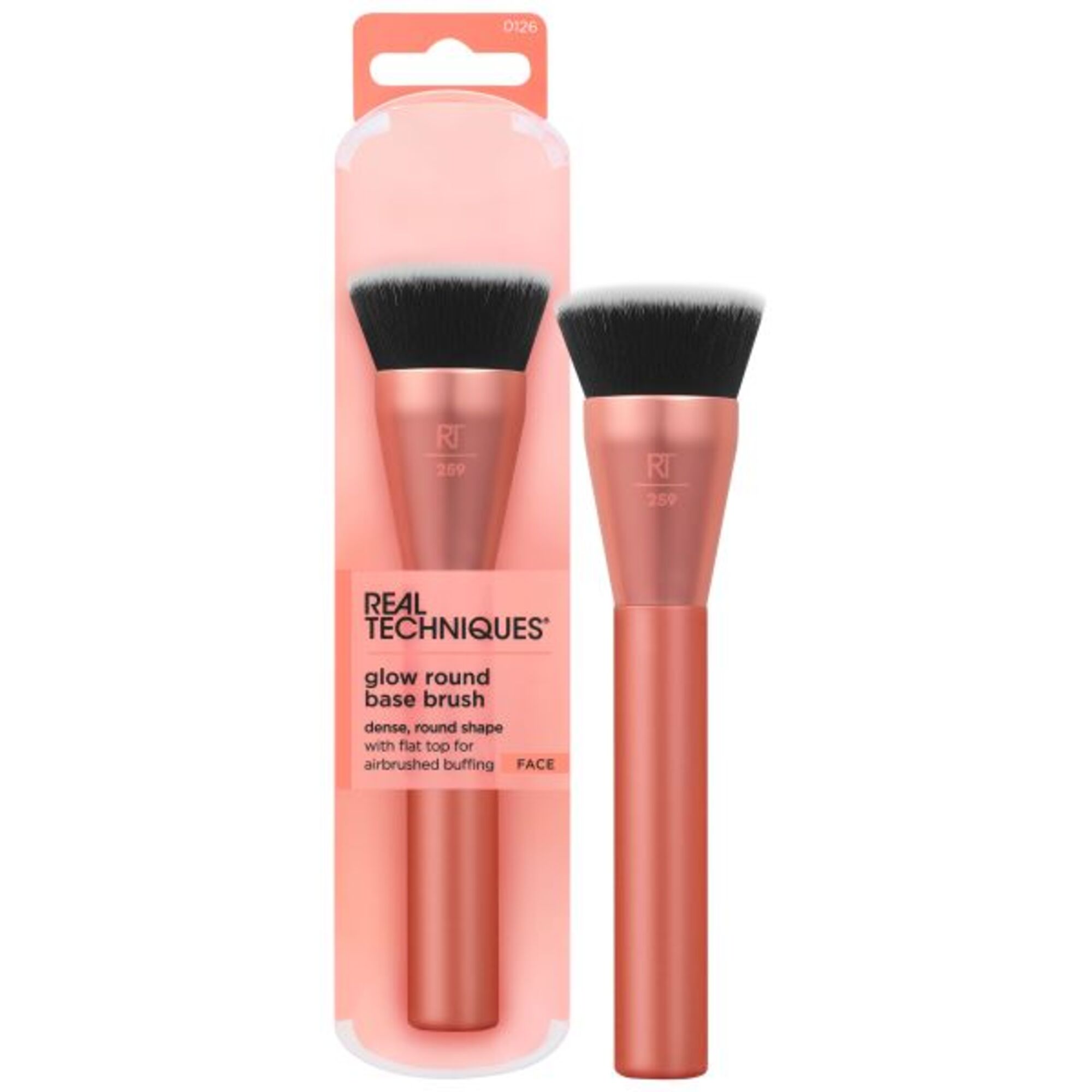 Pensula pentru machiaj pentru primer Glow Round Base