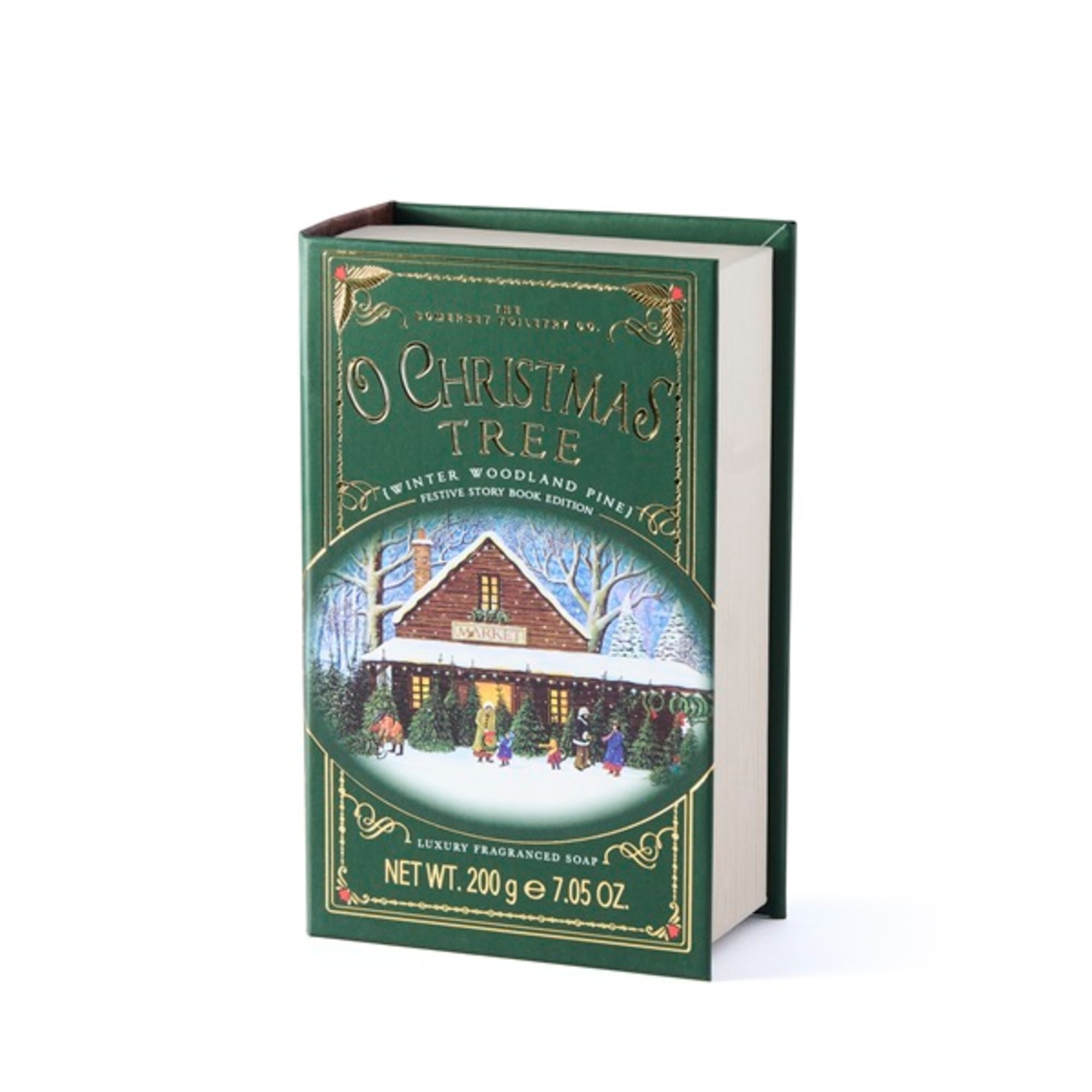 Sapun solid Christmas Story Book Green