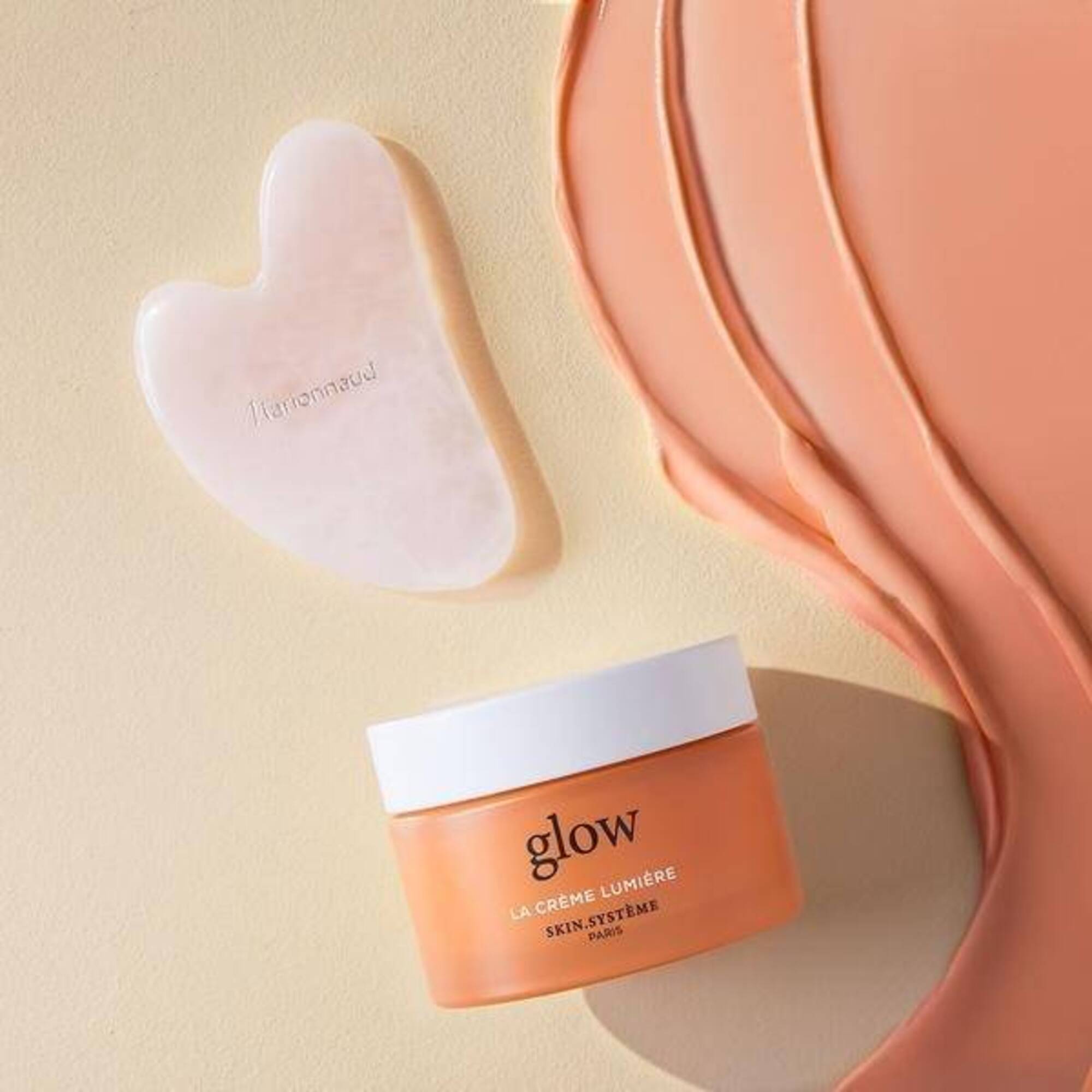 Gua Sha-ul meu pentru fata - Cuart roz