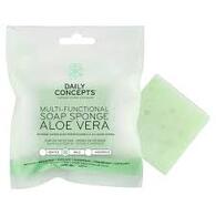 119 G Daily Concepts DAILY BODY Burete de sapun multifunctional Aloe Vera  1 of 2 