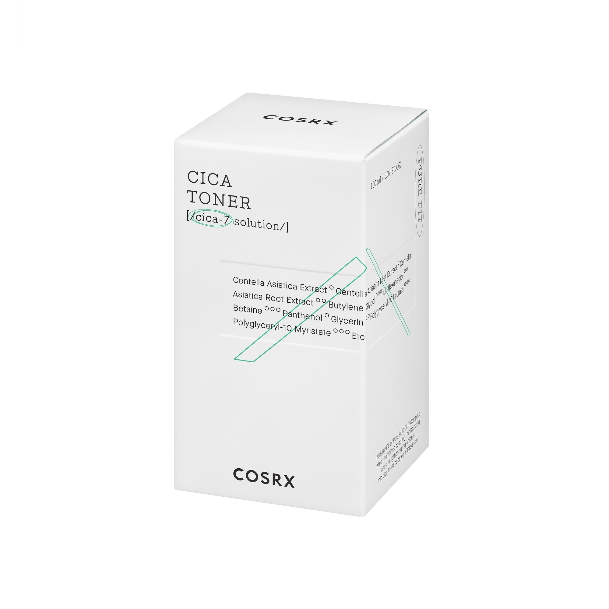 150 ML COSRX Centella Asiatica Toner pentru fata calmant cu extract de Centella Asiatica Cica 2 of 2 Toner pentru fata calmant cu extract de Centella Asiatica Cica
