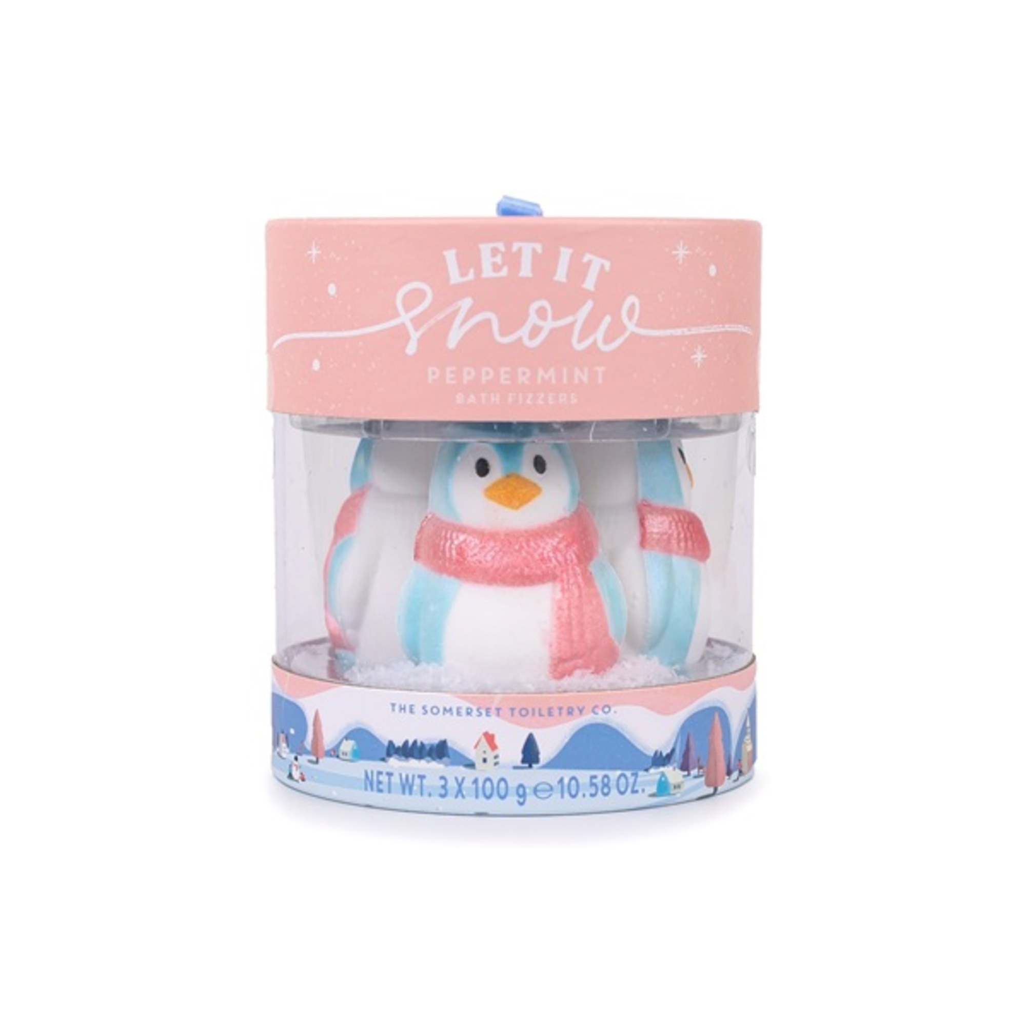Set sare de baie Let it Snow Bath Fizzers Snowman