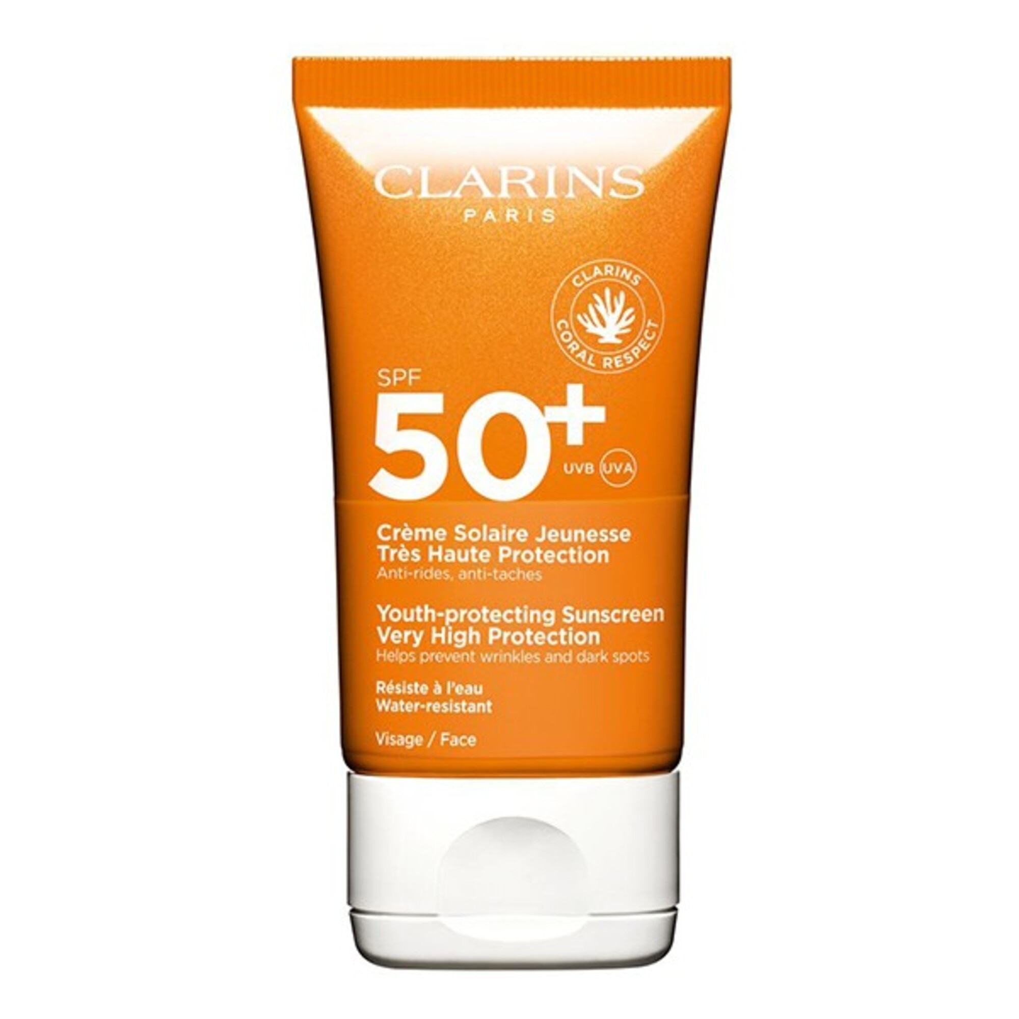 50 ML Clarins SUN CARE Crema protectie solara hidratanta SPF 50 1 of 3