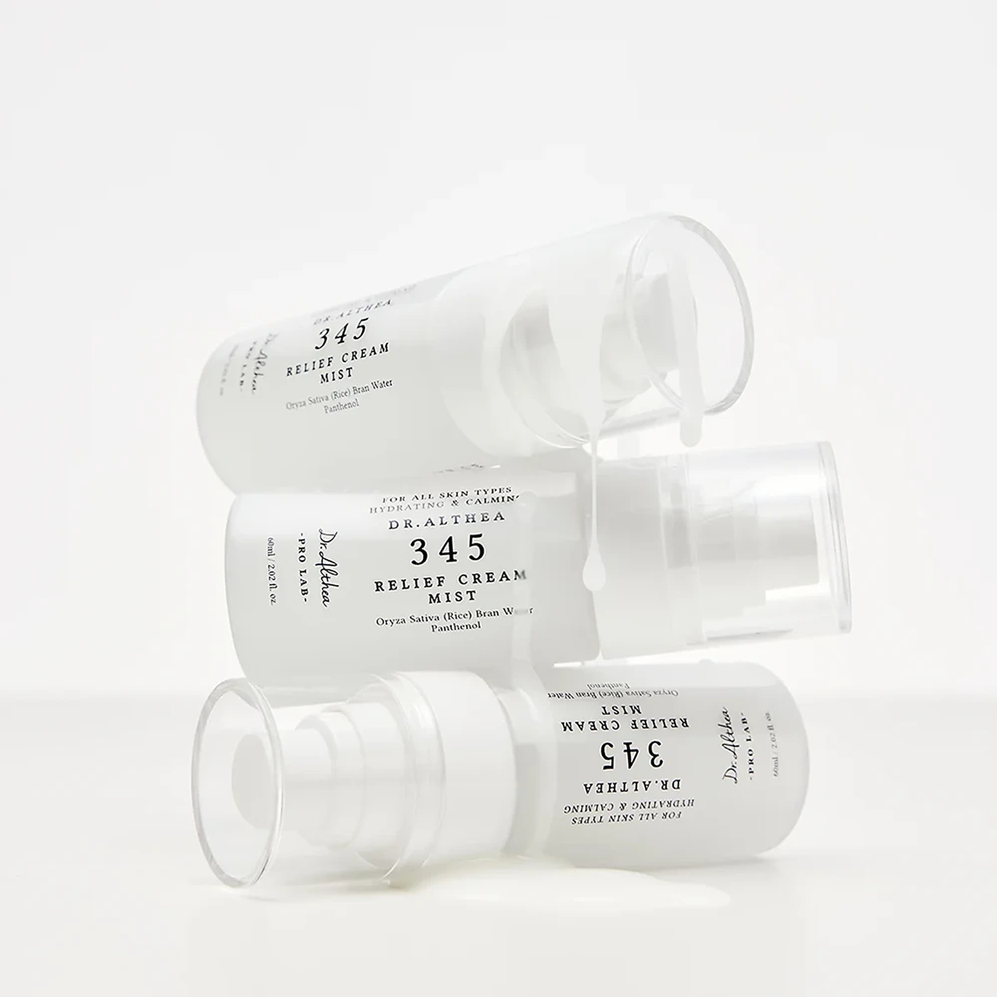 60 ML DRALTHEA SKIN-CARE Mist cremos pentru fata 345 Relief Cream  2 of 4 Mist cremos pentru fata 345 Relief Cream