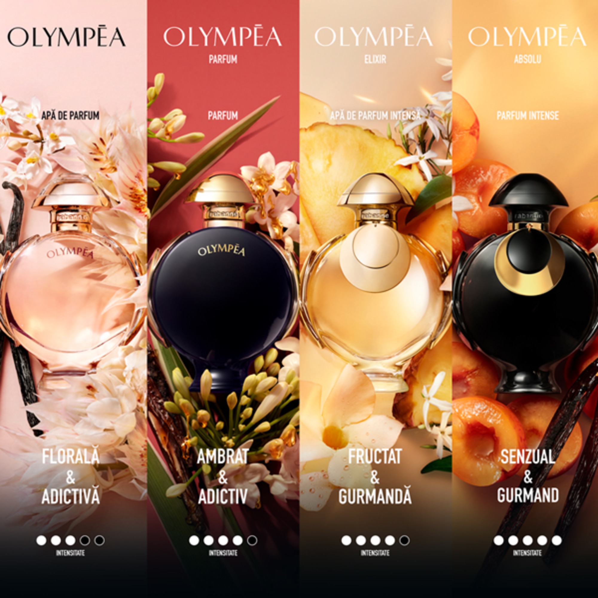 80 ML Rabanne OLYMPEA Olympea Elixir Parfum Elixir 1 of 6