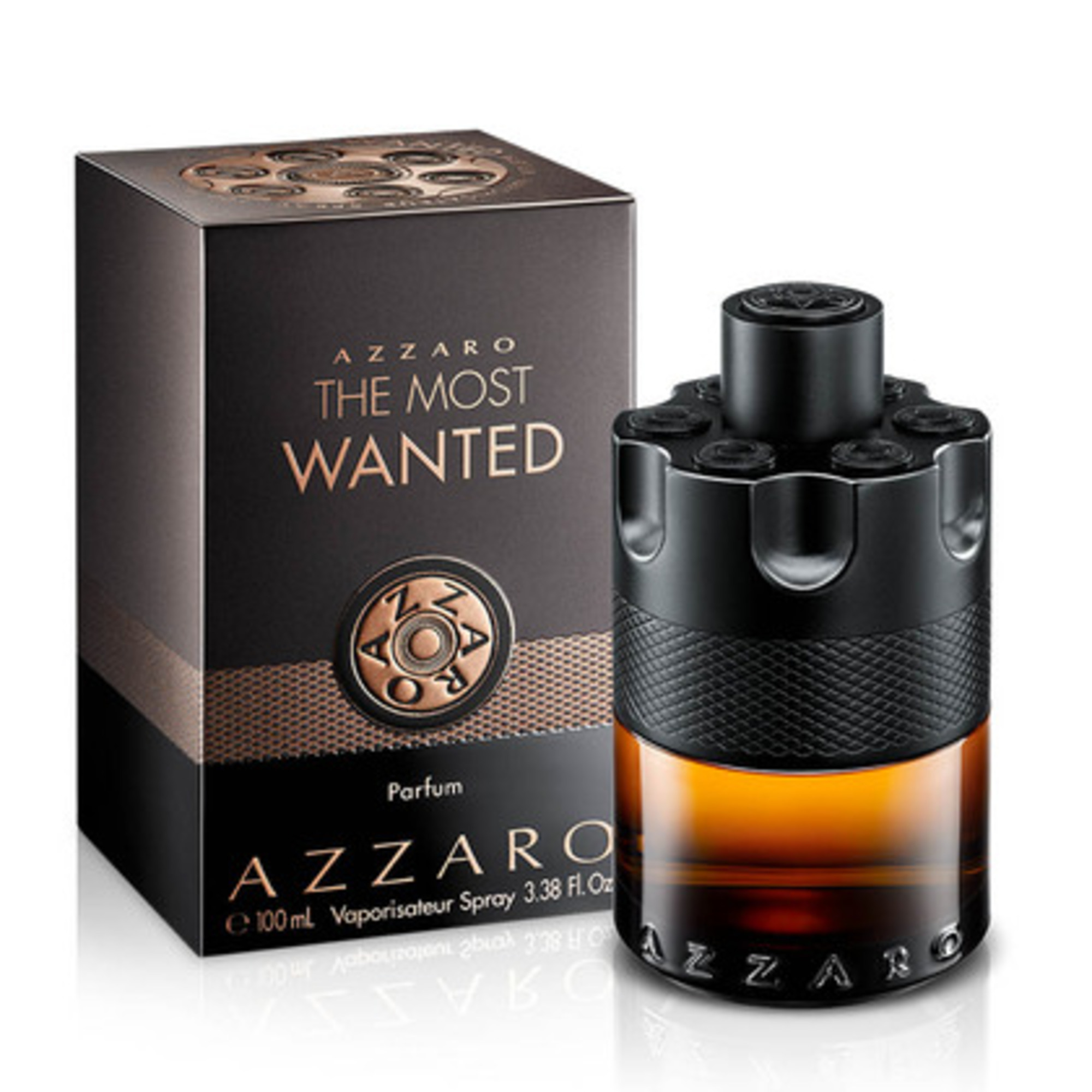100 ML Azzaro WANTED The Most Wanted Parfum  1 of 3 