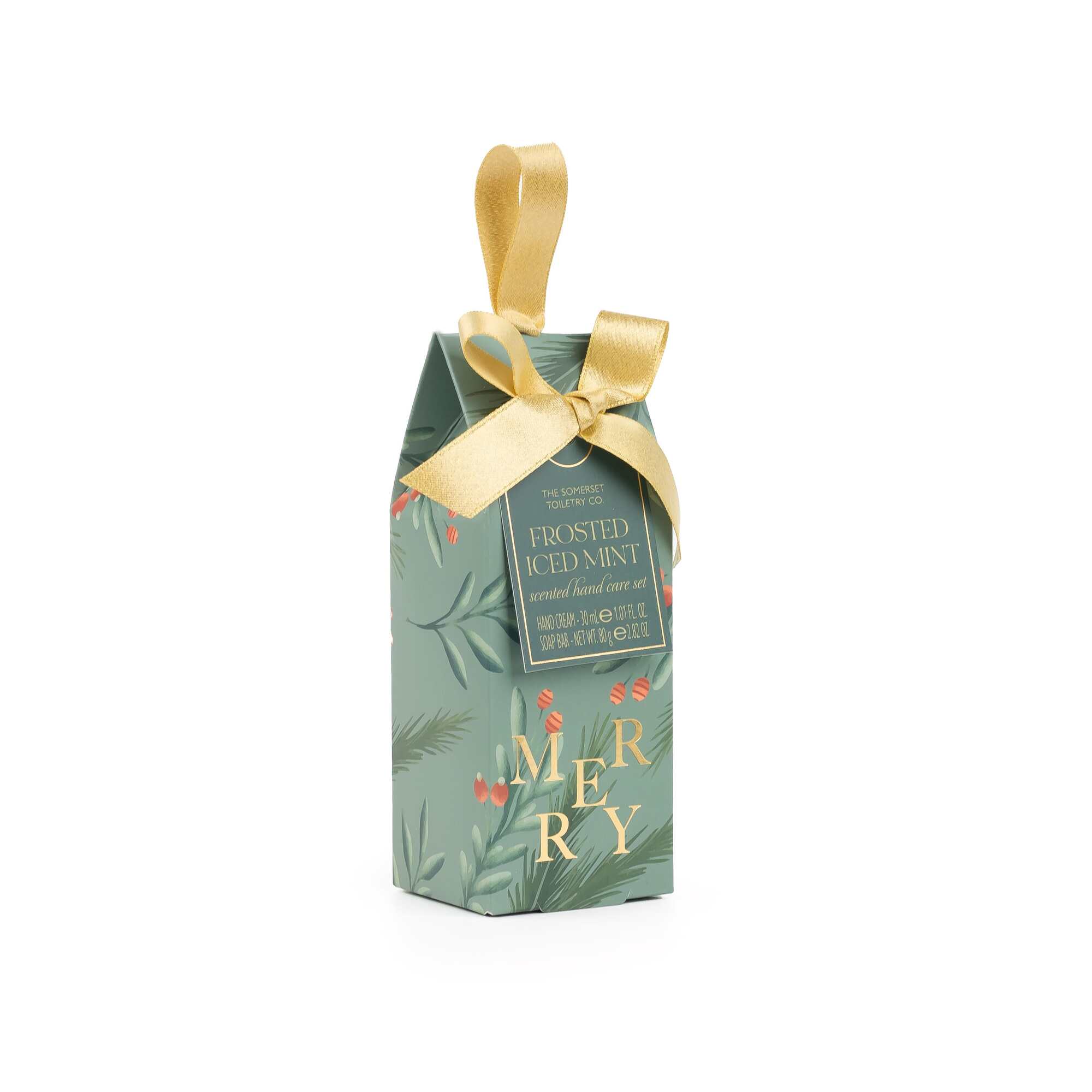 30+80 ML+G Somerset CHRISTMAS Set de ingrijire mani Frosted Iced Mint 1 of 2 Set de ingrijire mani Frosted Iced Mint