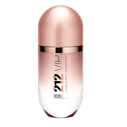80 ML Carolina Herrera 212 212 VIP ROSE Apa de Parfum  1 of 2 